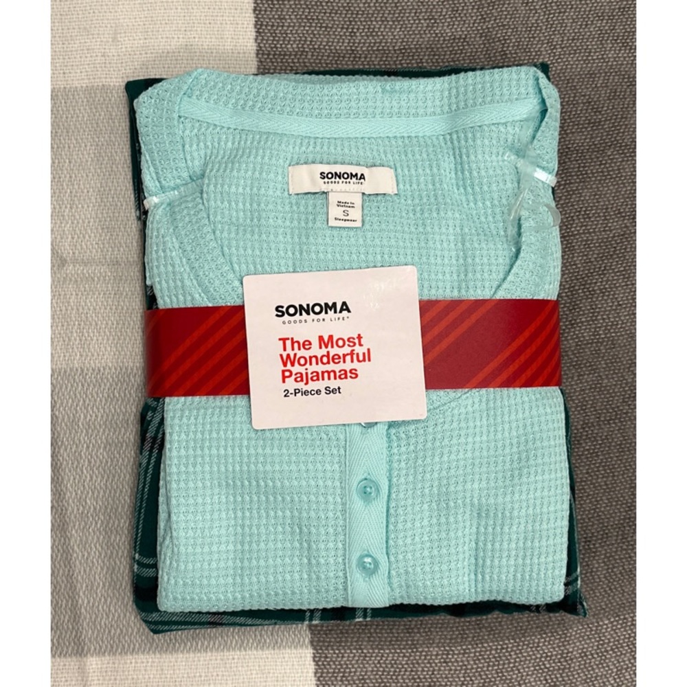 NWT Sonoma The Most Wonderful Pajama Set Womens Sz S